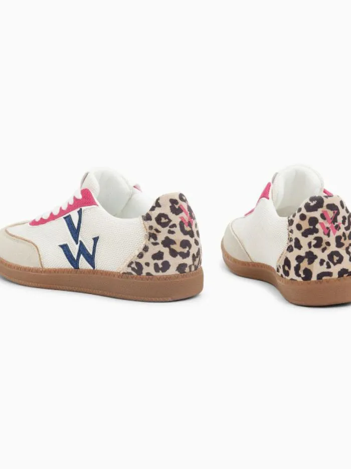 Baskets monogramme Charlize multicolores à semelle rétro