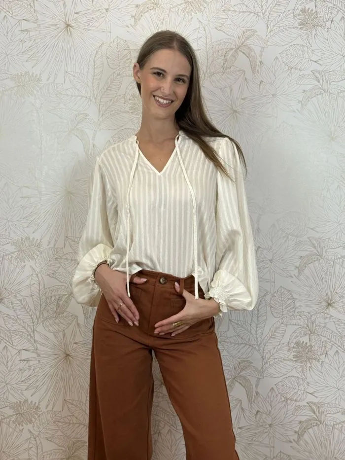 Blouse Serinda Ecru