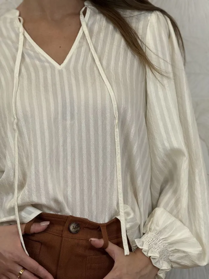 Blouse Serinda Ecru