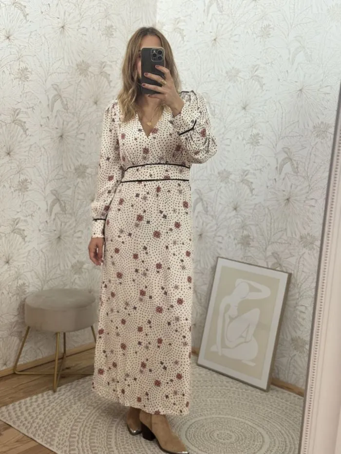 Robe longue Sensible Ecru