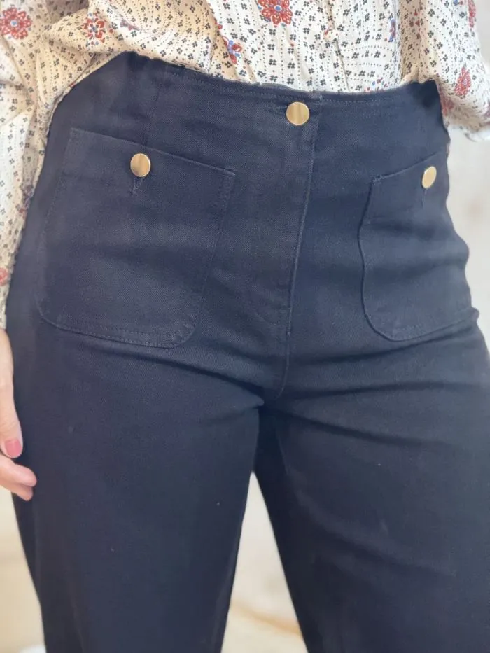 Jean large Madeline Black denim