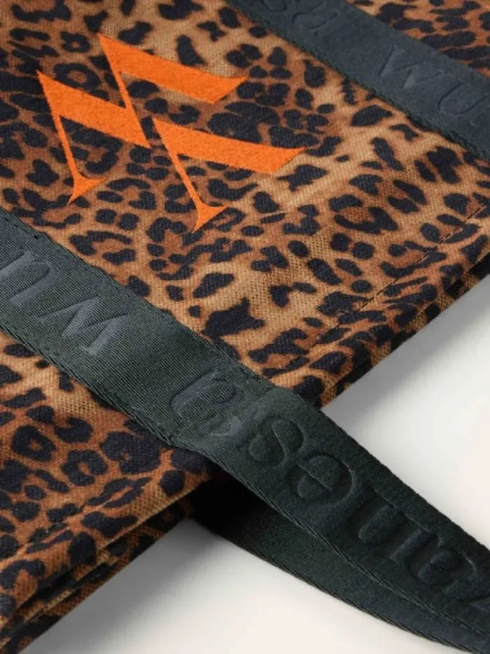 Sac cabas Carla anagramme orange Leopard