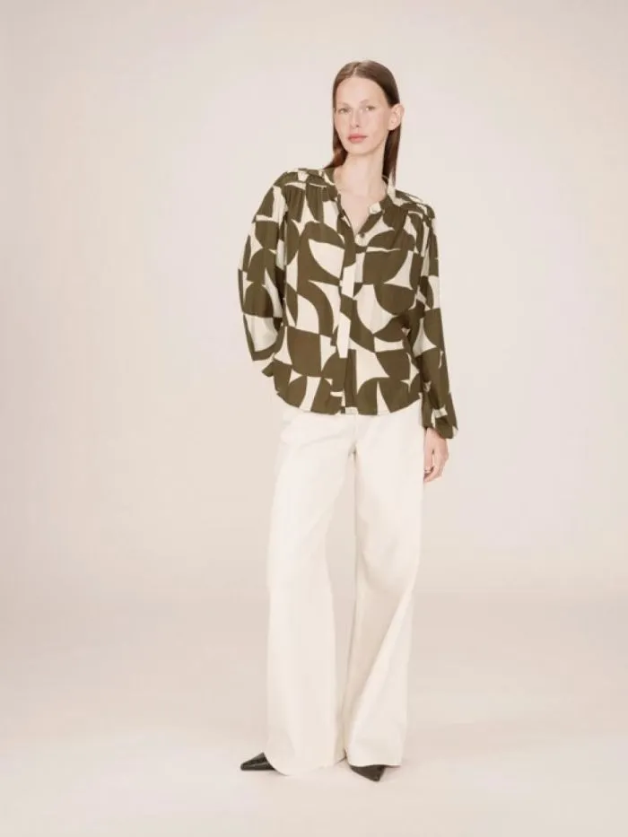 Blouse imprimé Sorpresa Olive