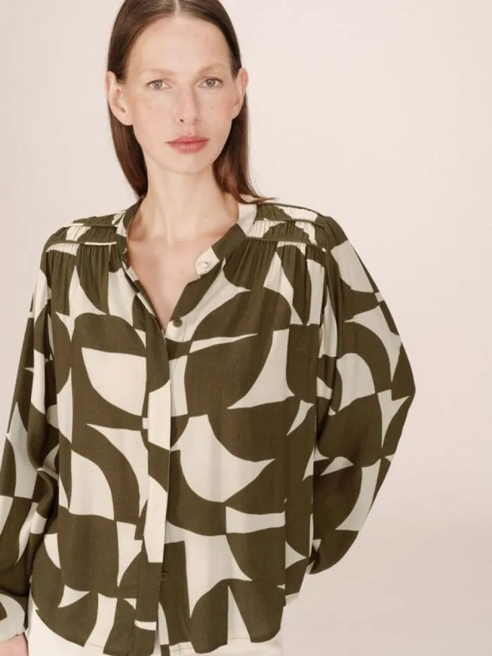 Blouse imprimé Sorpresa Olive